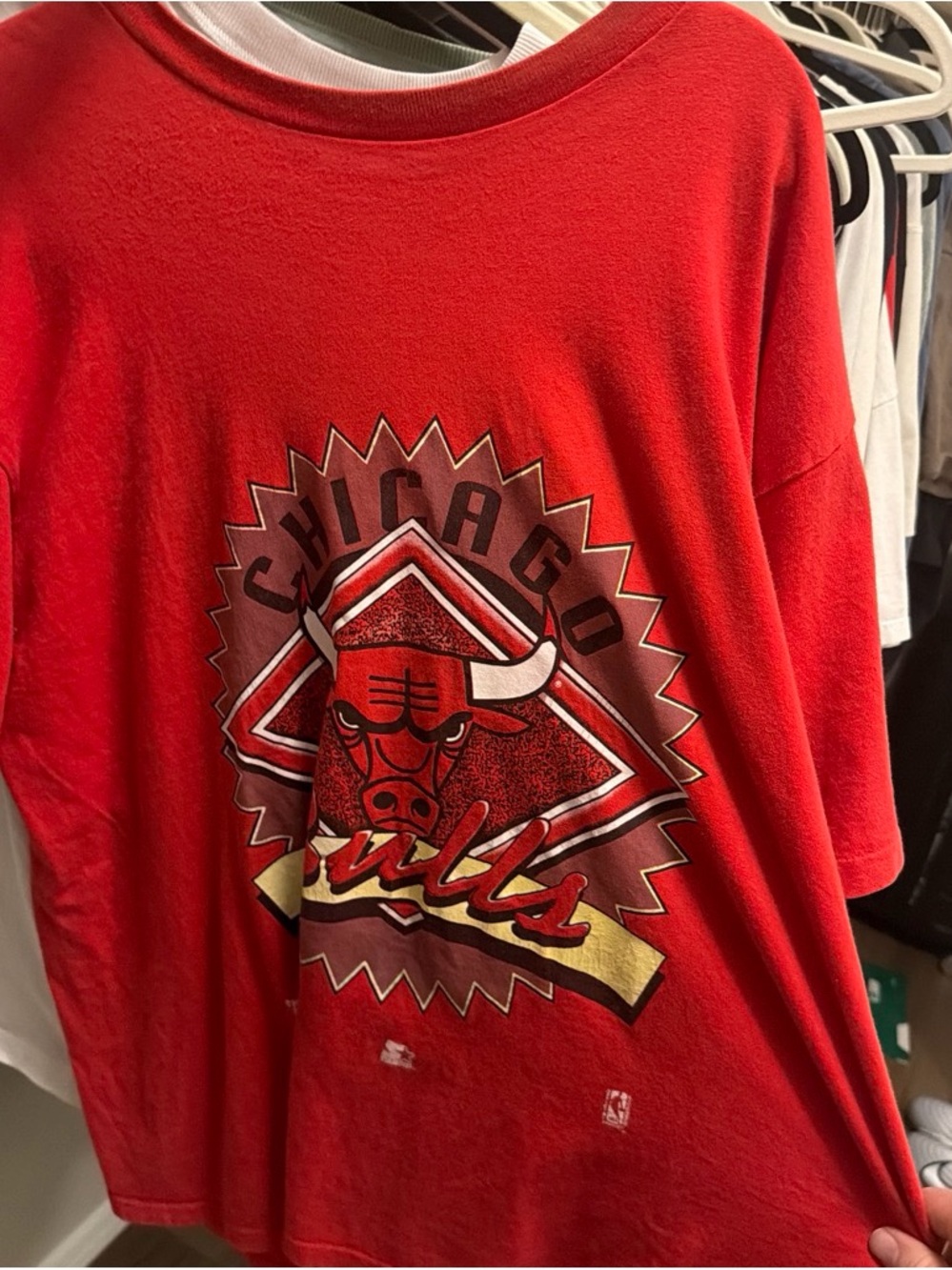 Red Graphic Short-Sleeve Tee